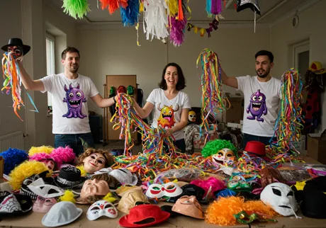 Collettivi per feste in maschera