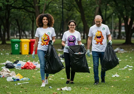 Squadre per la pulizia ambientale