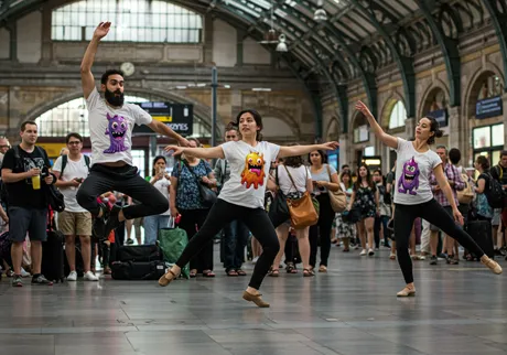 Squadre per flash mob