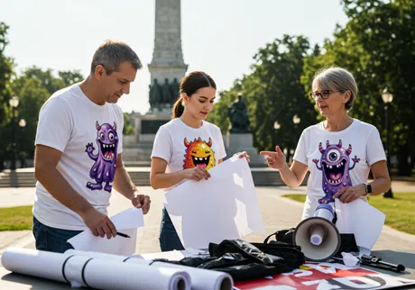 Squadre per raduni e azioni civiche